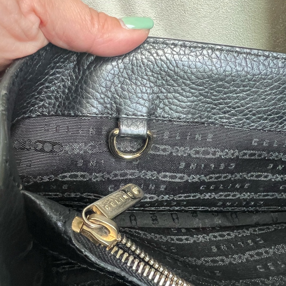 Celine Boogie Bag Black EUC - Picture 13 of 15